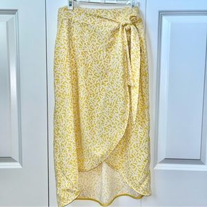 Shirt Never Worn side tie knot layers wrap skirt